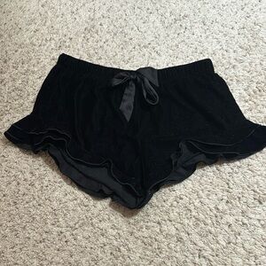 NWOT VICTORIAS SECRET SUEDE VELVET SLEEP SHORT
